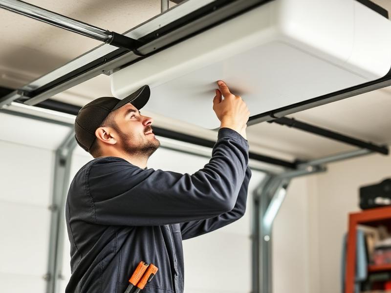 Experienced garage door technician providing professional service