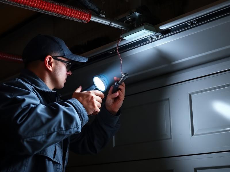 Emergency service - garage door technician