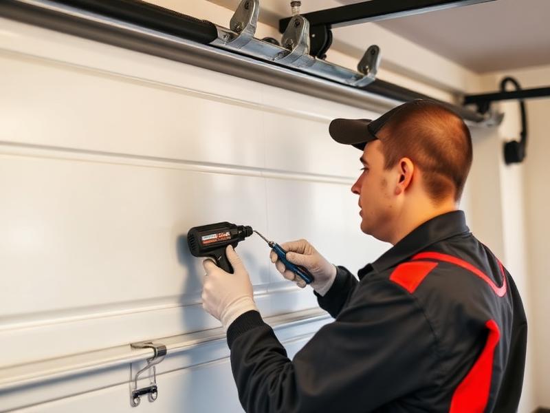 Maintenance service - garage door technician